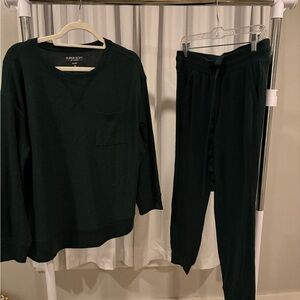 Torrid Super Soft Hunter green Pajama Set